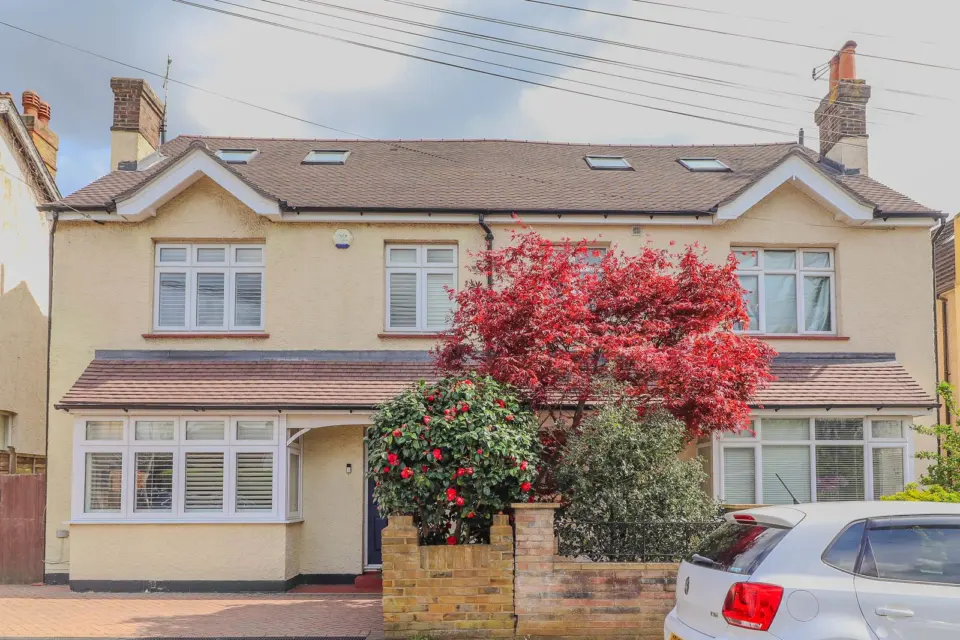 Front of the house at Albert Road, Ashford TW15, a Surrey Build Group project