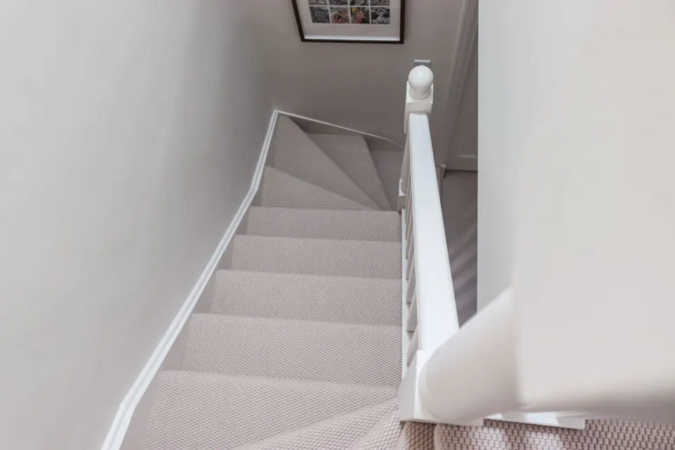 New staircase to the loft at Raeburn, Surbiton KT5, a Surrey Build Group project